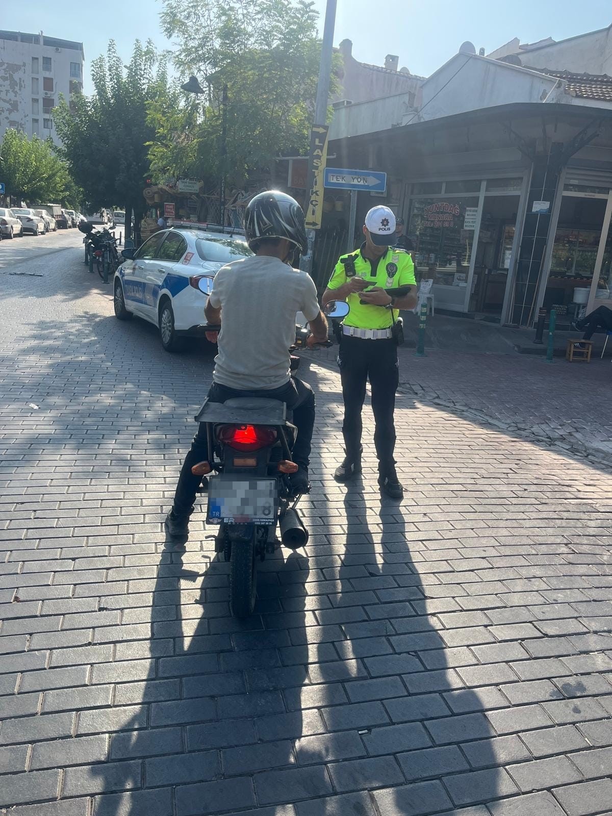 Manisa'da 55 Motosiklet Trafikten Men Edildi-1