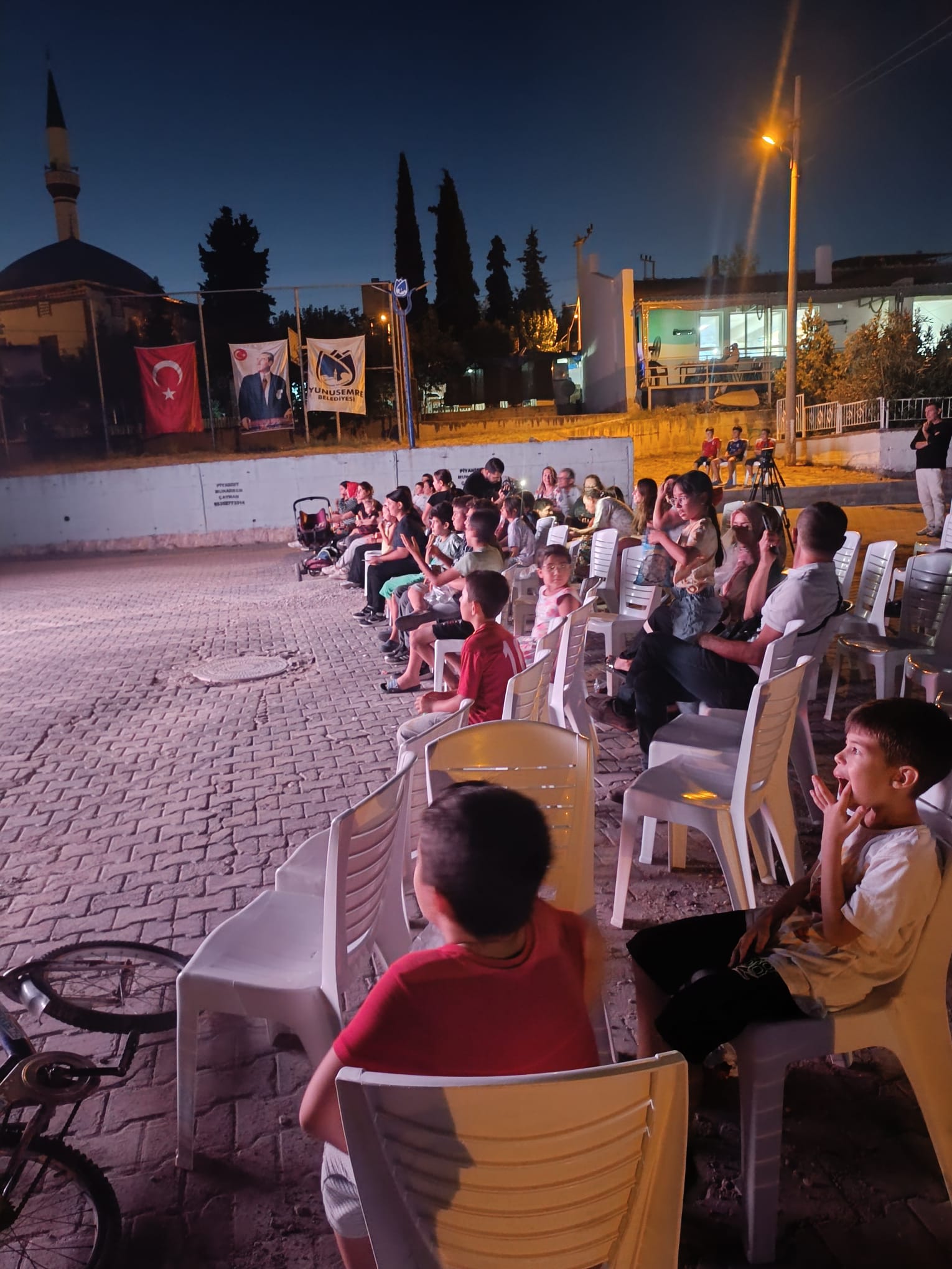 Yunusemre’de Açık Hava Sinema Keyfini 2. Durağı Yağcılar (2)