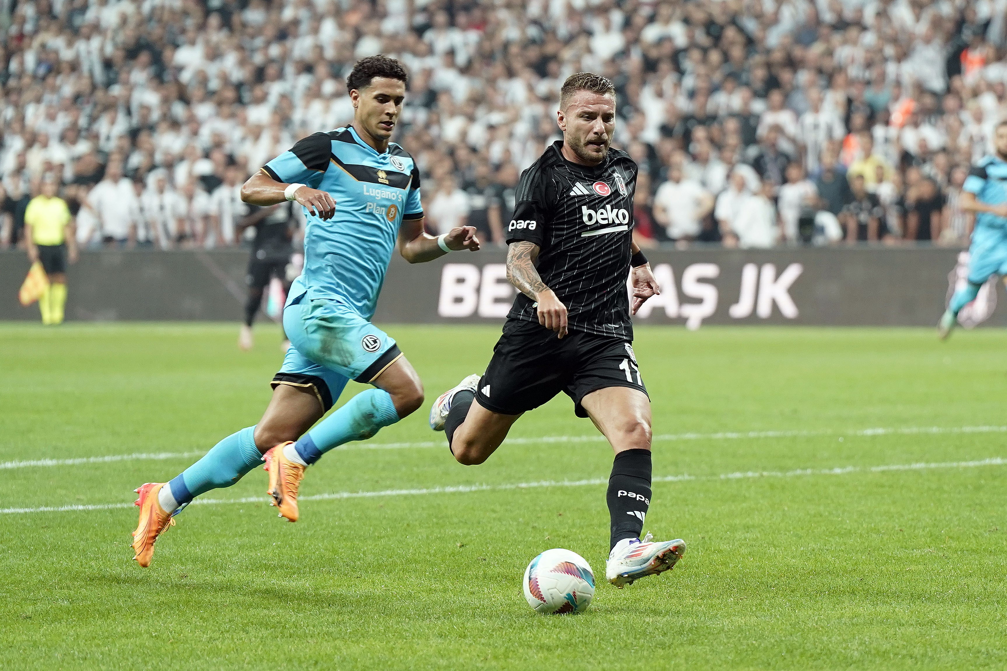 Beşiktaş, Play Off Turunda Eşleştiği Lugano’yu 3 3 Ve 5 1’Lik Skorlarla Elemeyi Başararak Uefa Avrupa Ligi’nde Oynamaya Hak Kaz (5)