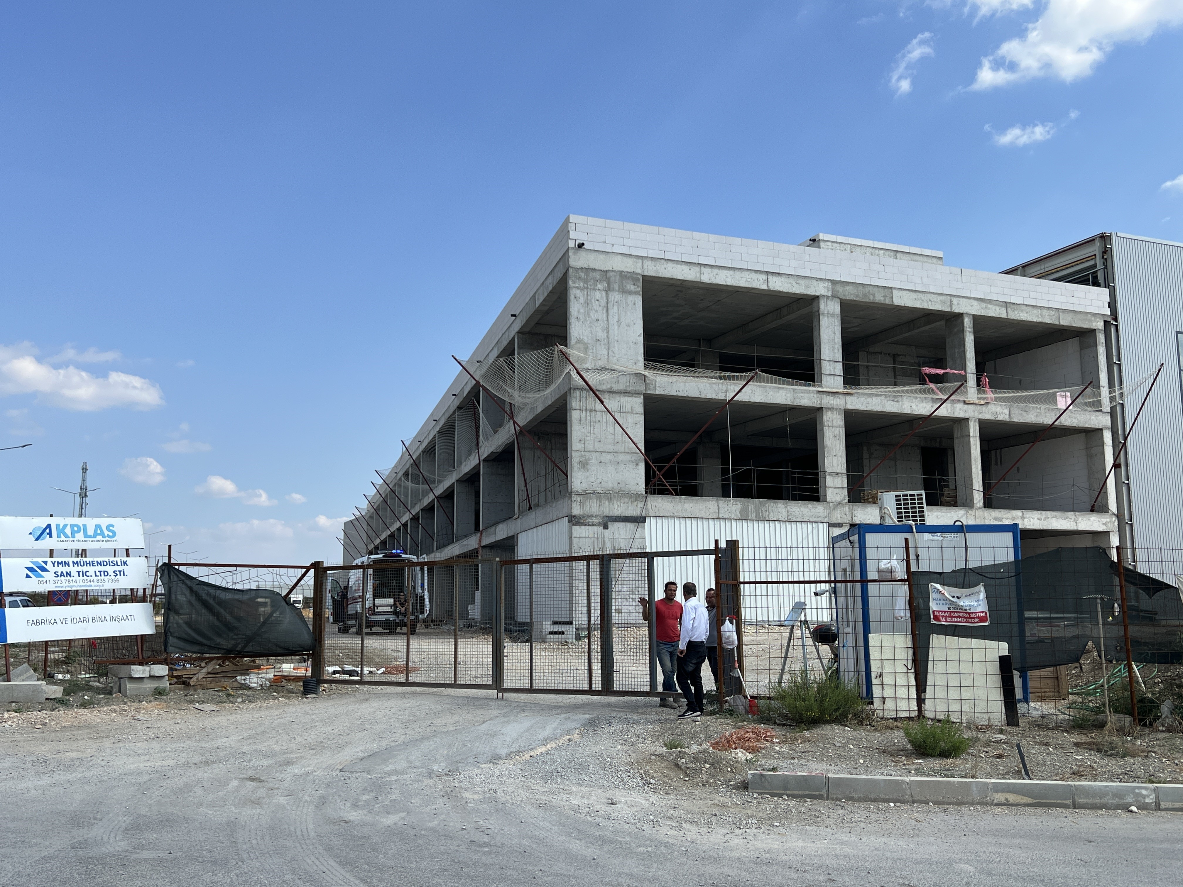 Manisa Osb'deki Fabrika Inşaatında Göçük 1 Işçi Öldü (4)