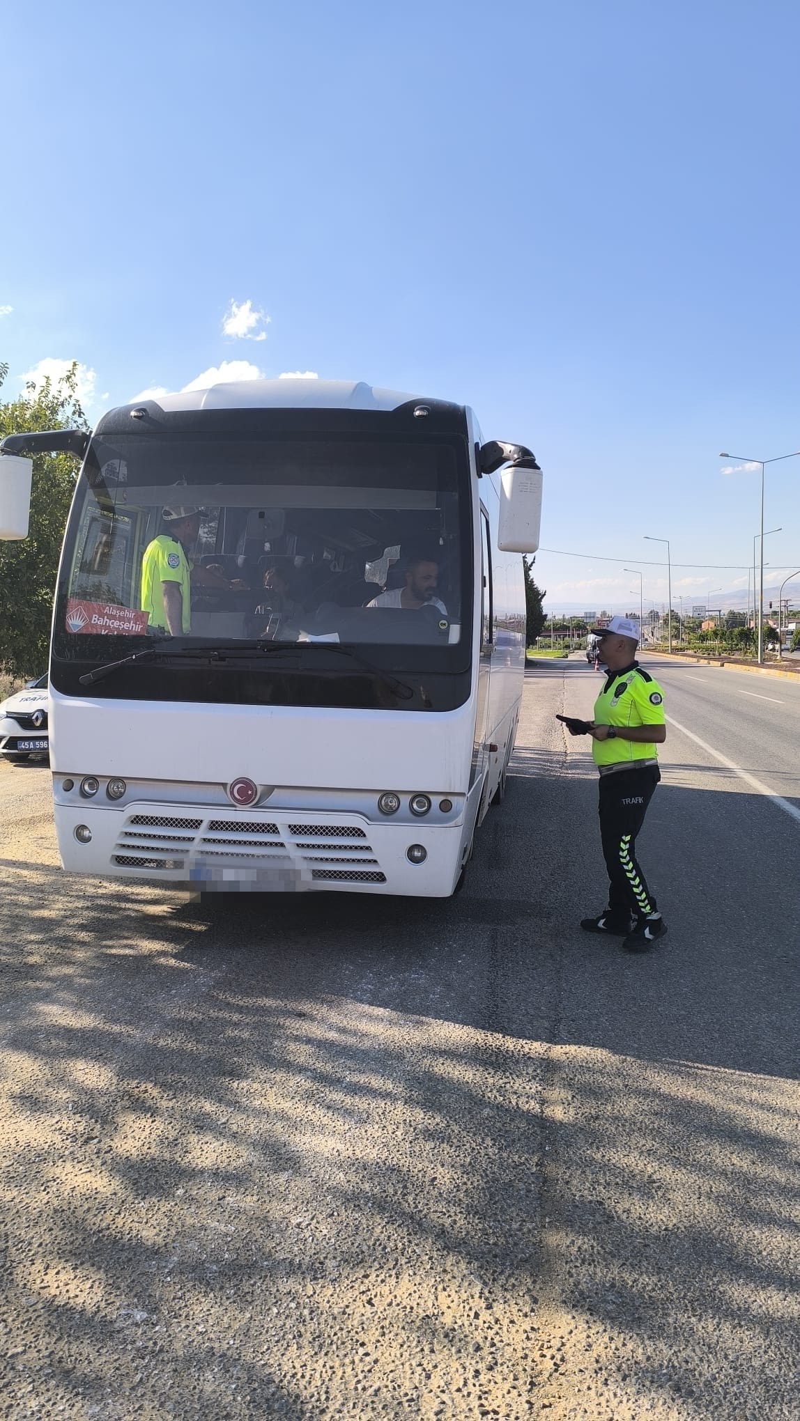 Manisa’da Okul Servisleri Denetlendi (5)