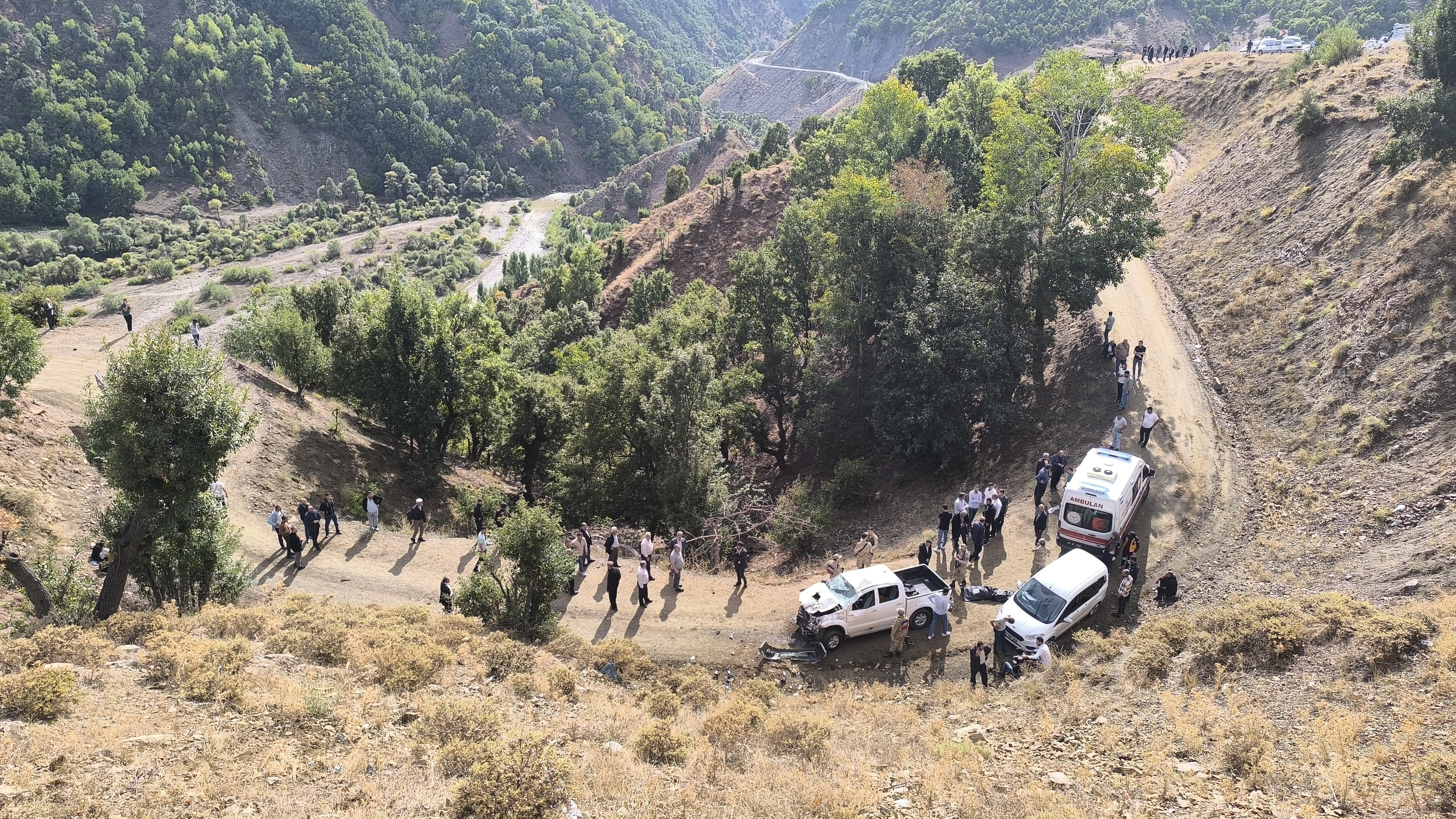 Muş’ta Şehit Askerin Yakınları Kaza Yaptı 1 Ölü, 5 Yaralı (2)