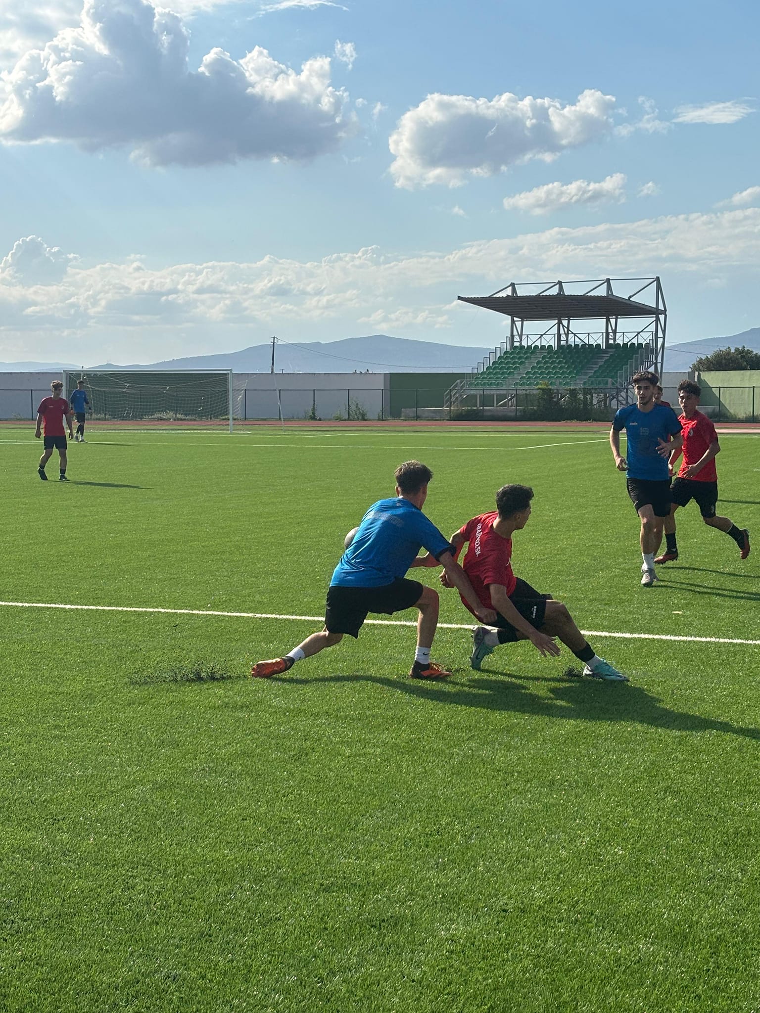 Yunusemre Belediyespor U17 Takımı, Akhisar 1922 Ile Hazırlık Maçında Karşılaştı! (4)