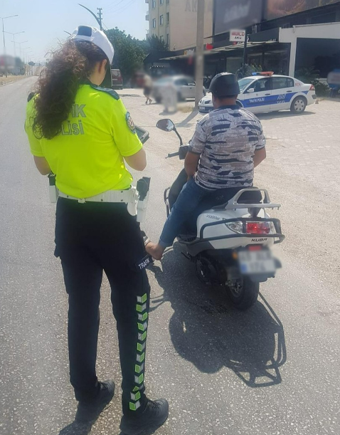 Manisa’da motosiklet ve motorlu bisiklet denetimi