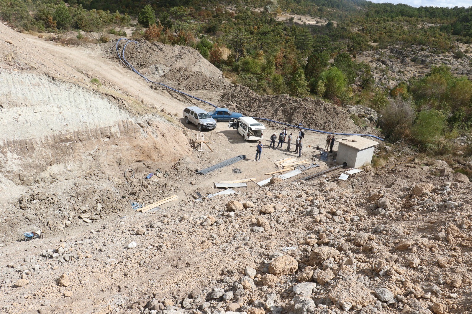 Borular Yenilendi! Manisalı Üretici Suyla Buluşuyor (2)