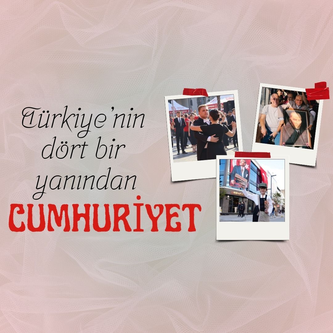 Türkiye'nin dört bir yanında Cumhuriyet böyle kutlandı