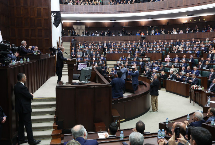 Yenişehirlioğlu, Yeni Yasama Yılının ilk grup toplantısına başkanlık etti