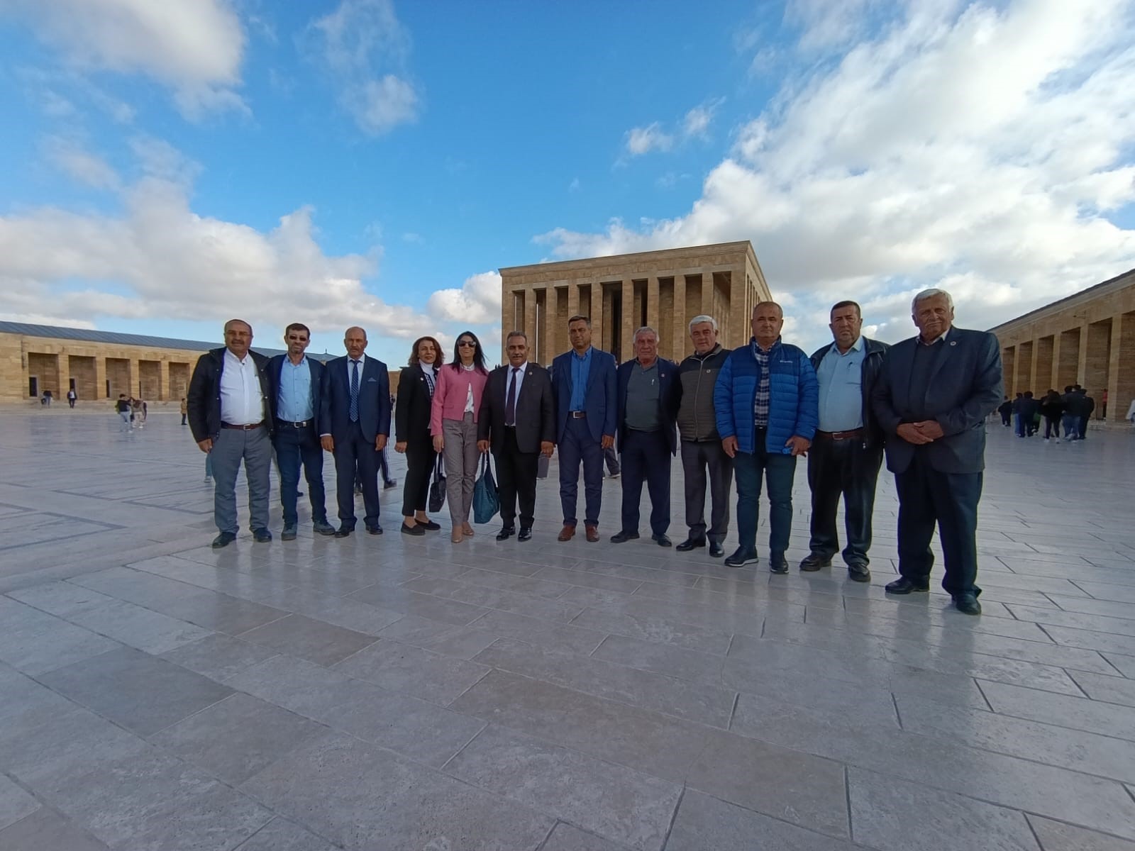 Manisalı Muhtarlar Anıtkabir'deki Törenlere Katıldı (1)