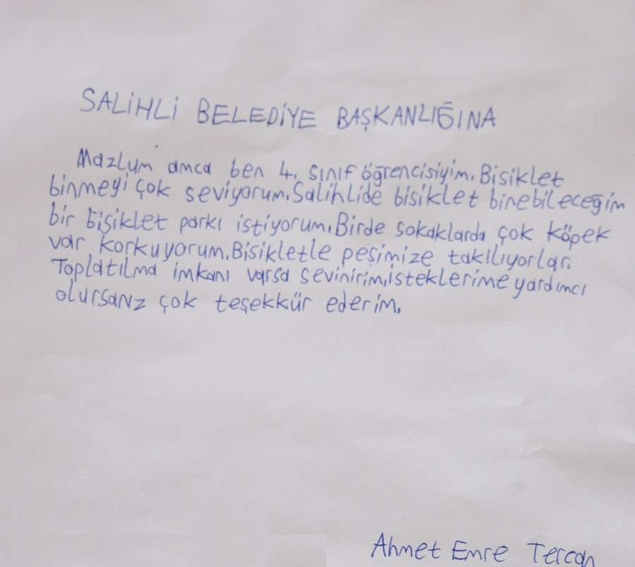 Başkan Nurlu, Genç Çocuğun Isteğini Kırmadı (4)