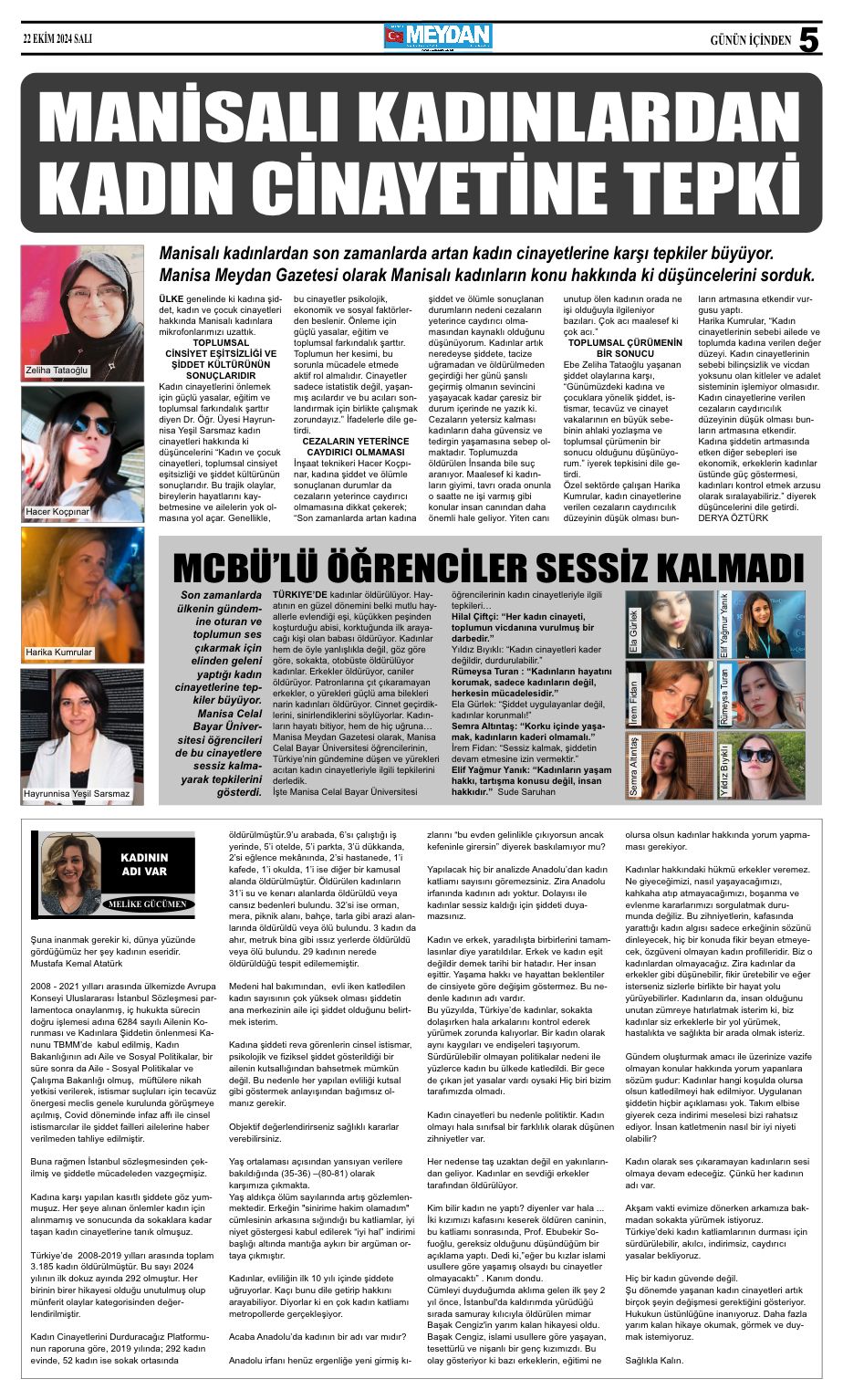 Meydan Gazetesi’nden Önemli Farkındalık Kadın Cinayetlerine Dikkat Çekildi! (3)