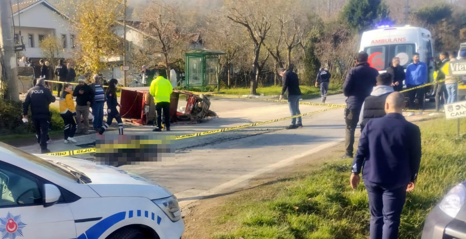 Baba Ile Oğlu Ayıran Kazanın Ardından Olay Yerinden Kaçan Kamyonet Sürücüsü Tutuklandı (3)