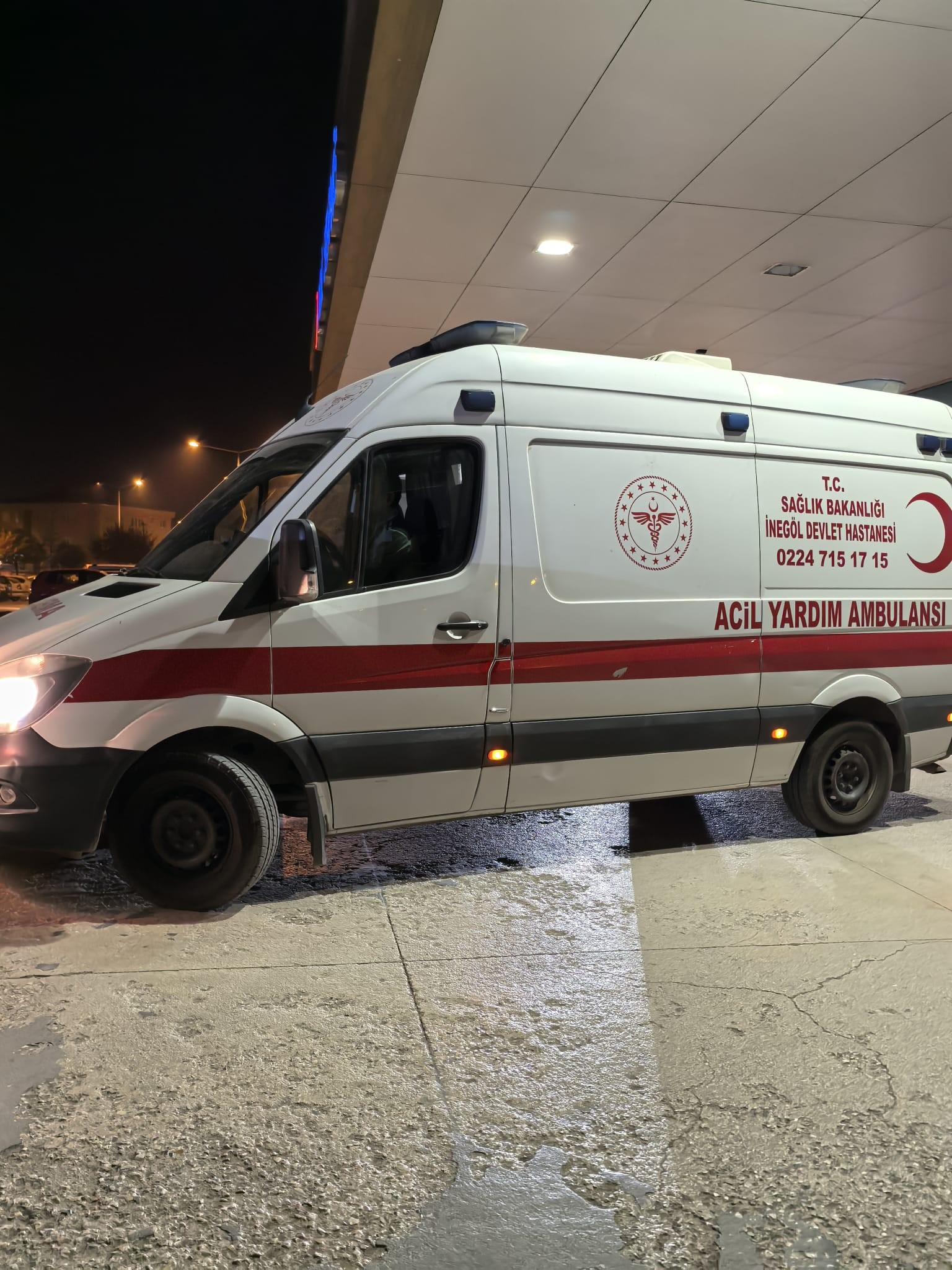 Bursa'da Ambulans Şoförü Saldırıya Uğradı (2)