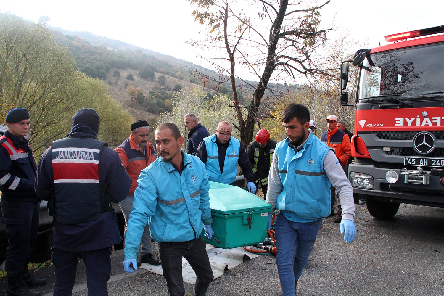 Manisa'da Feci Kaza Genç Mühendis Hayatını Kaybetti (5)