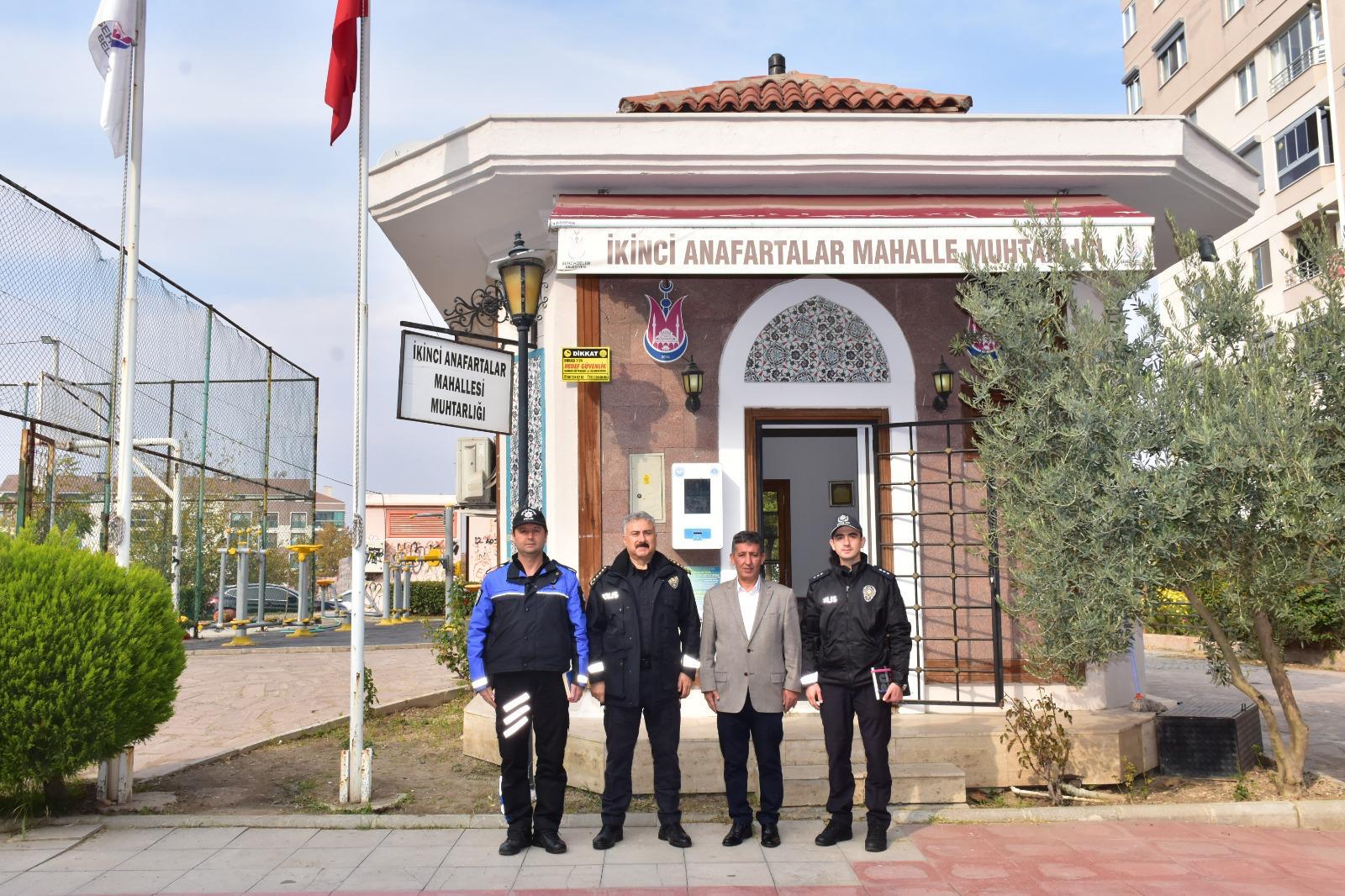 İl Emniyet Müdürü Fahri Aktaş, Mahalle Ziyaretlerine Devam Ediyor (3)