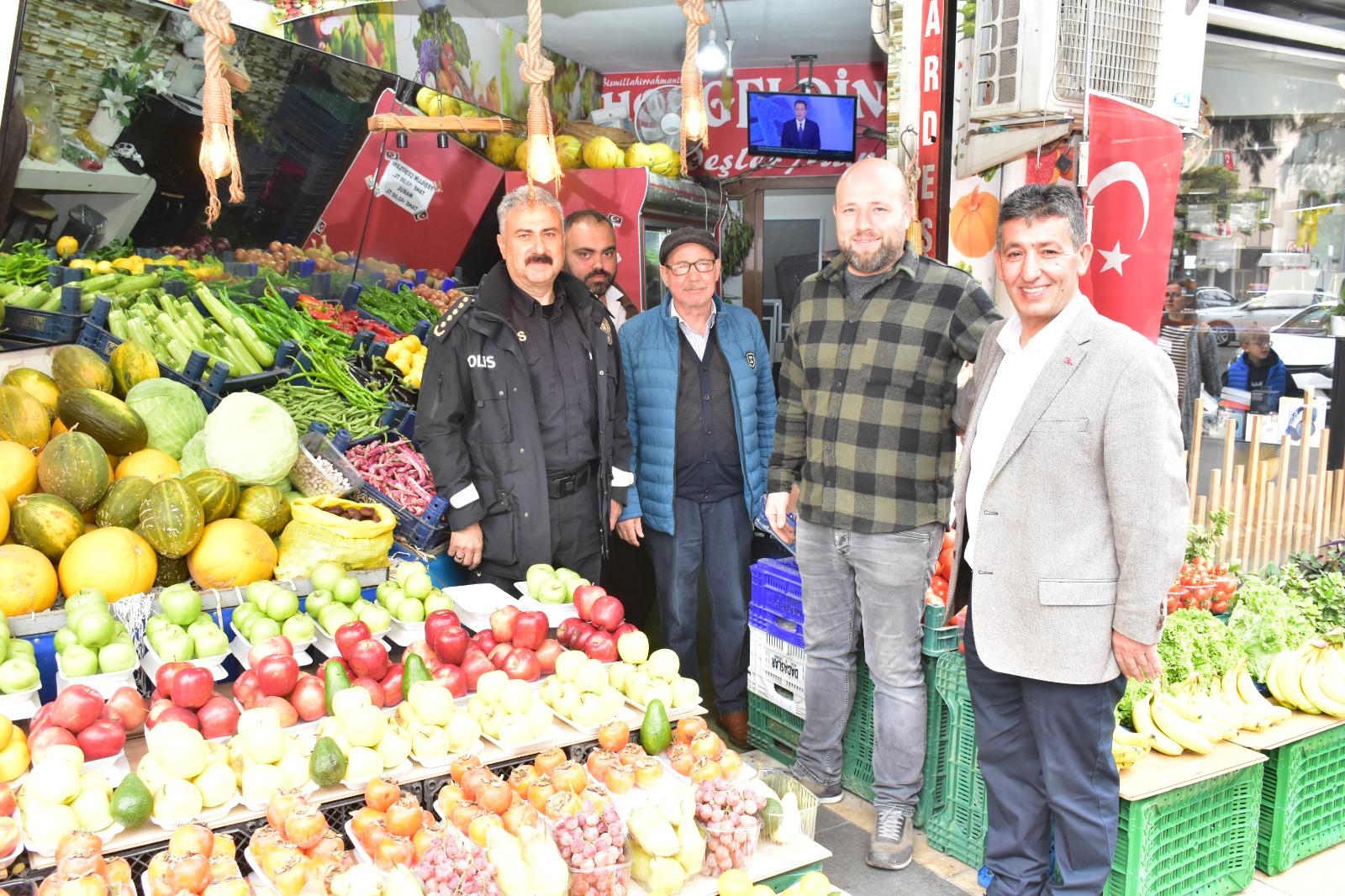 İl Emniyet Müdürü Fahri Aktaş, Mahalle Ziyaretlerine Devam Ediyor (4)