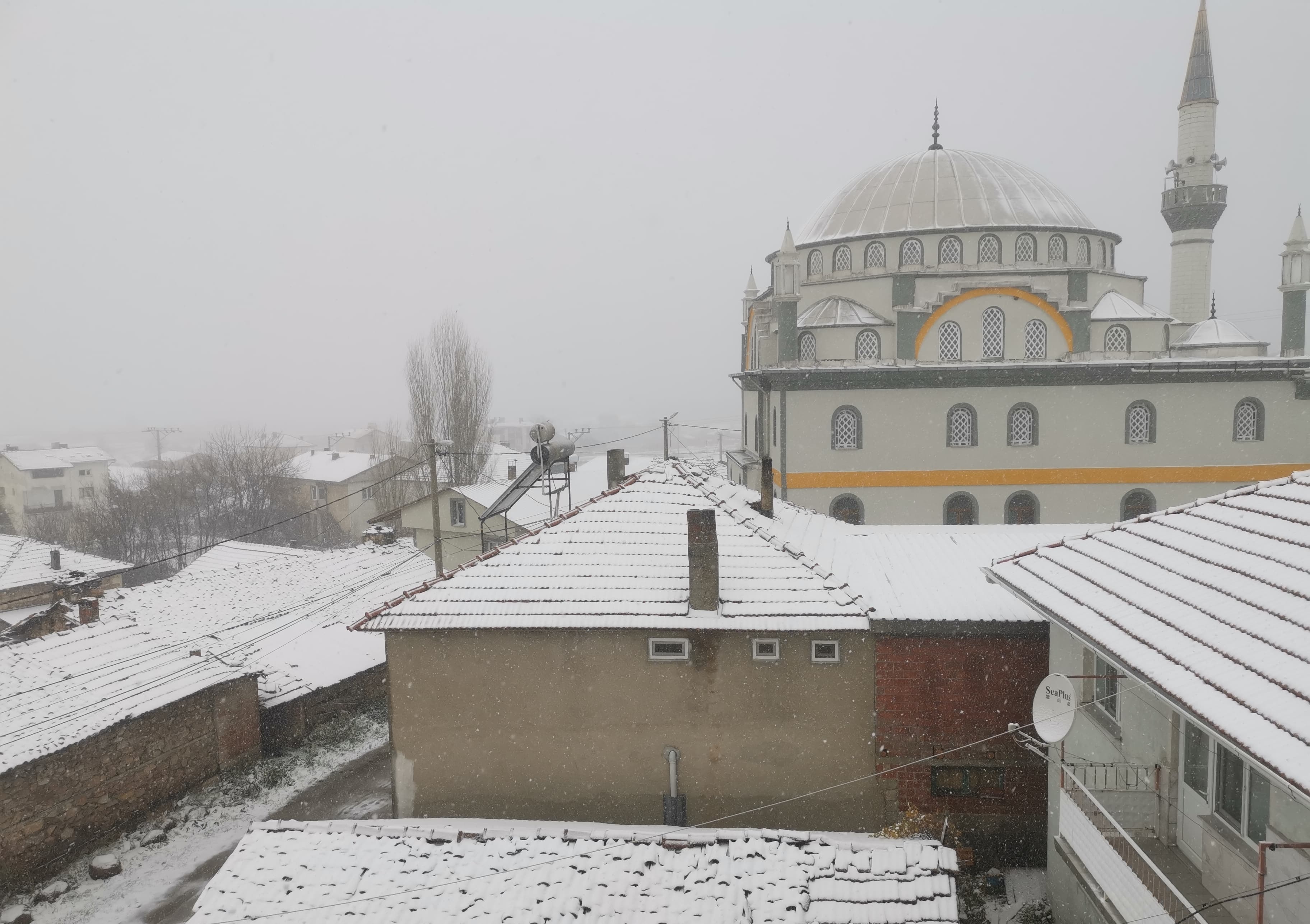 Manisa'da Kar Etkili Oldu (5)