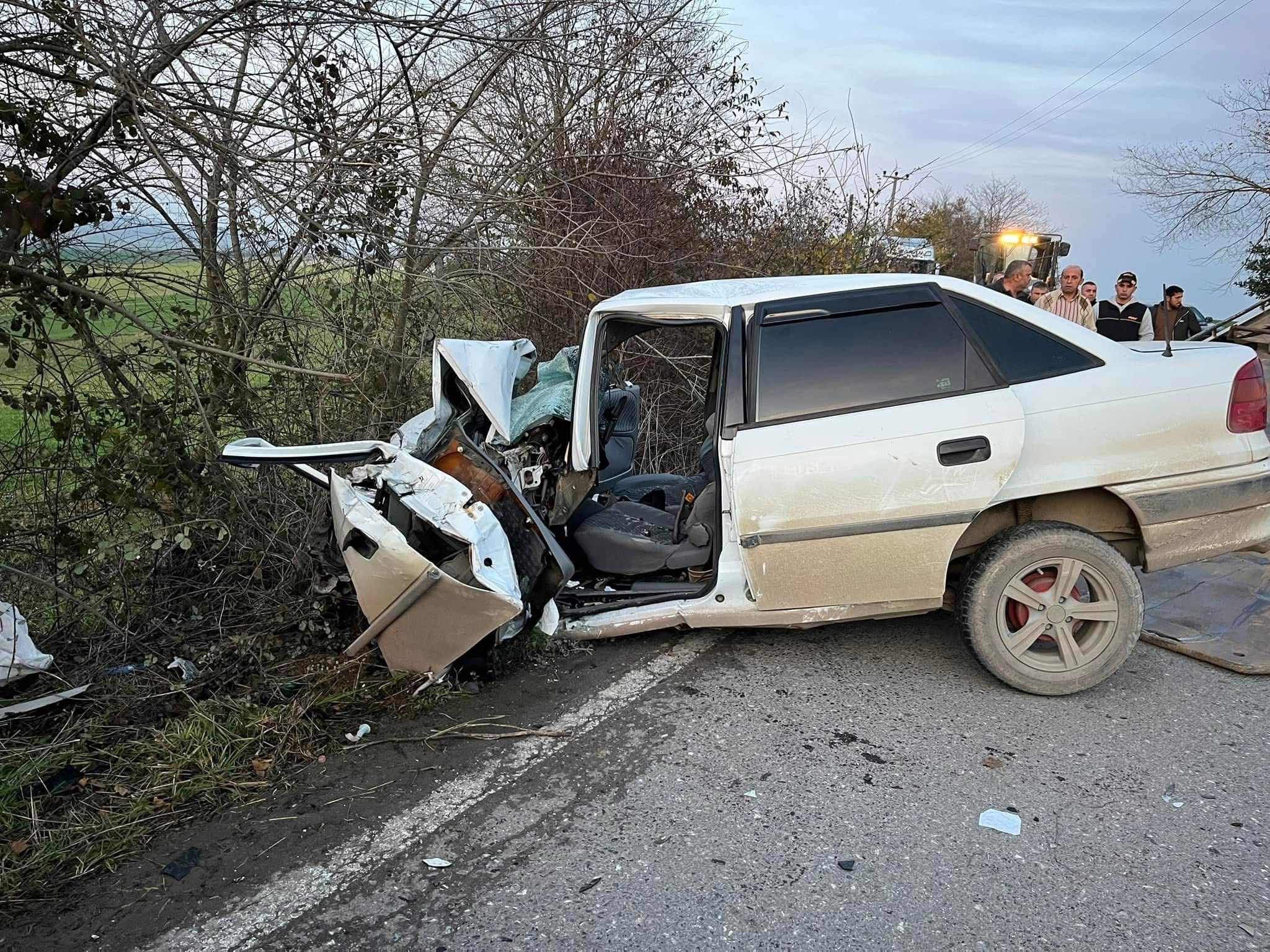 Hurdaya Dönen Araçta Anne Ve Oğlu Hayatını Kaybetti (11)