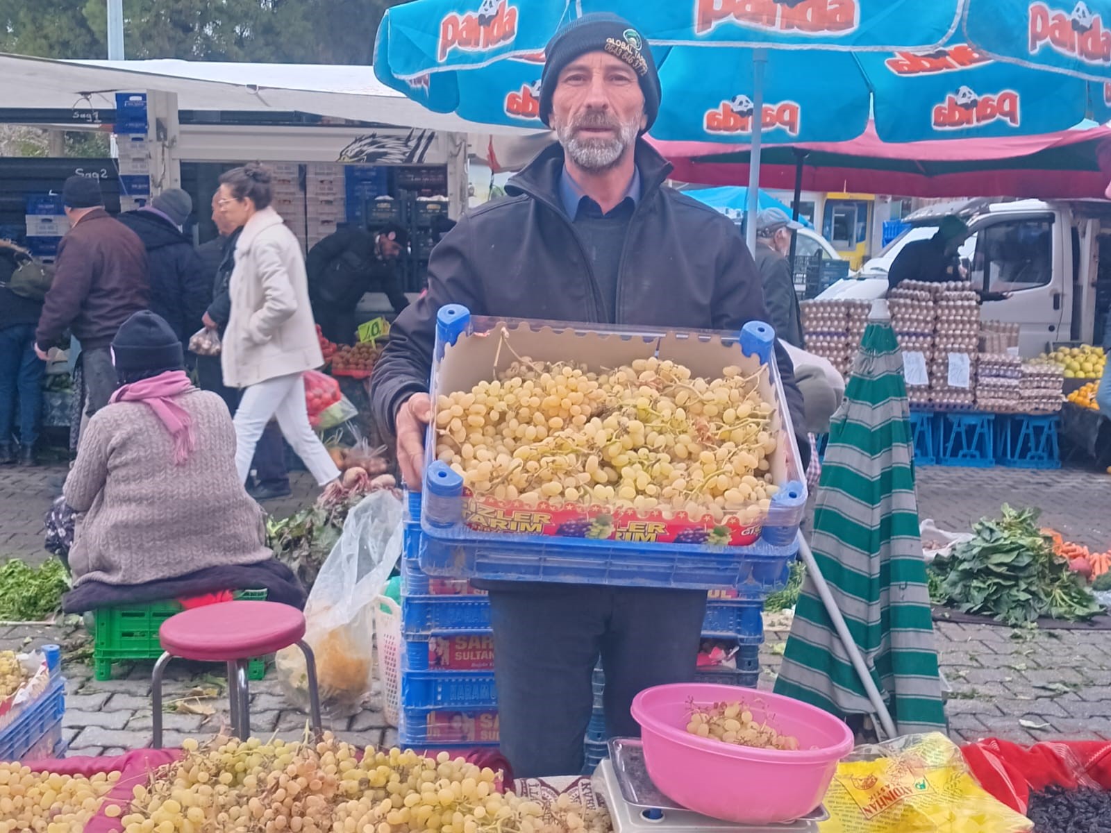 Yılbaşı Sofralarının Taze Üzümü Sarıgöl'den (4)