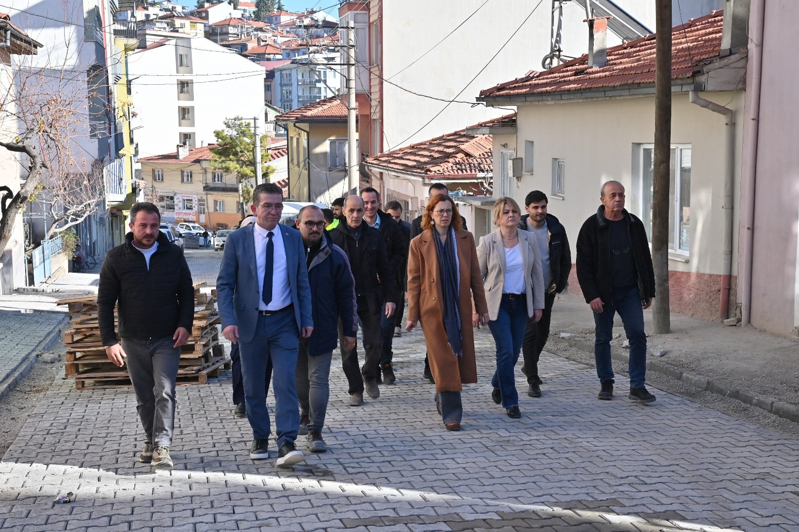 Demirci’de Üstyapı Çalışmaları Tüm Hızıyla Devam Ediyor (3)