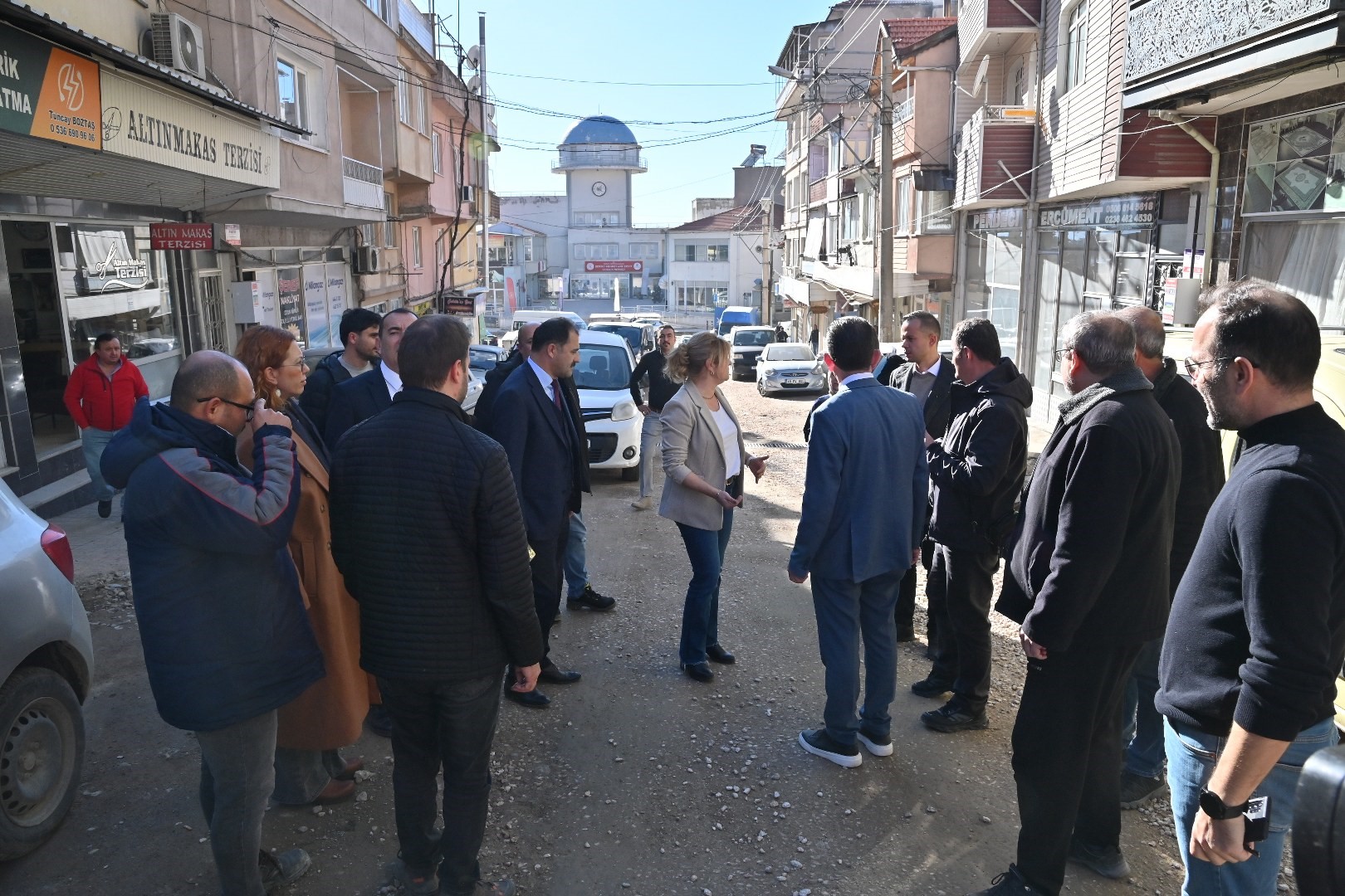 Demirci’de Üstyapı Çalışmaları Tüm Hızıyla Devam Ediyor (4)