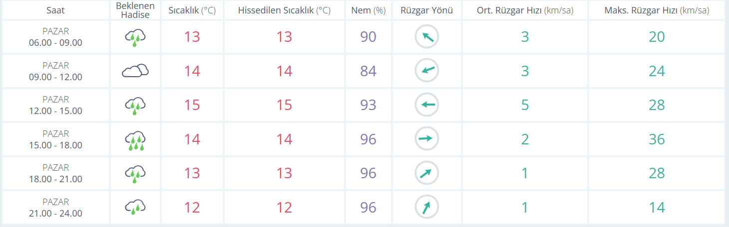 Manisalılar dikkat: Şemsiyenizi almadan dışarı çıkmayın!