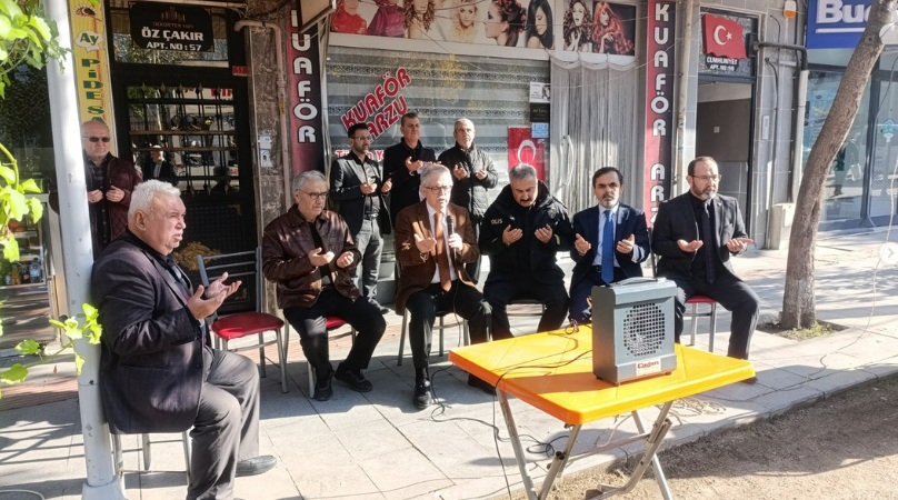 Manisa Emniyeti, merhum Şeref Sevben için bir araya geldi