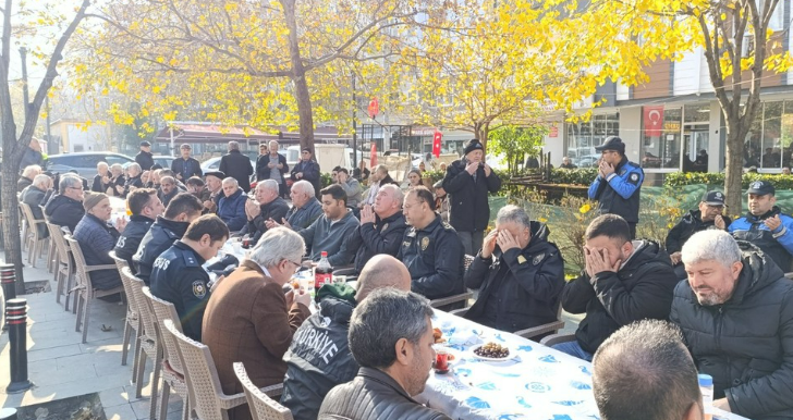 Manisa Emniyeti, merhum Şeref Sevben için bir araya geldi,