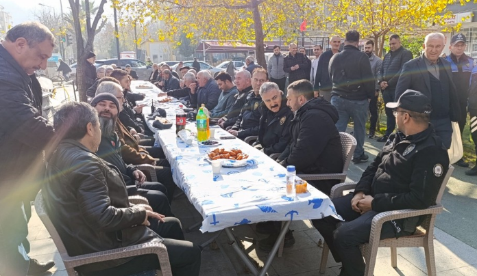 Manisa Emniyeti, merhum Şeref Sevben için bir araya geldi,