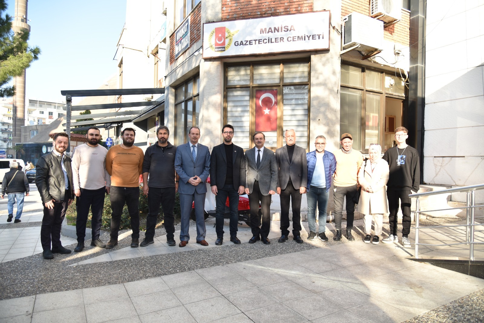 Manisa İl Sağlık Müdürü Karaca'dan Başkan Aydın'a Ziyaret (2)