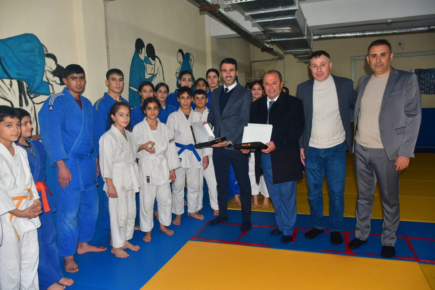 Manisa'da Judo Sporuna Destek Yunusemre Belediyesi'nden Anlamlı Ziyaret (4)