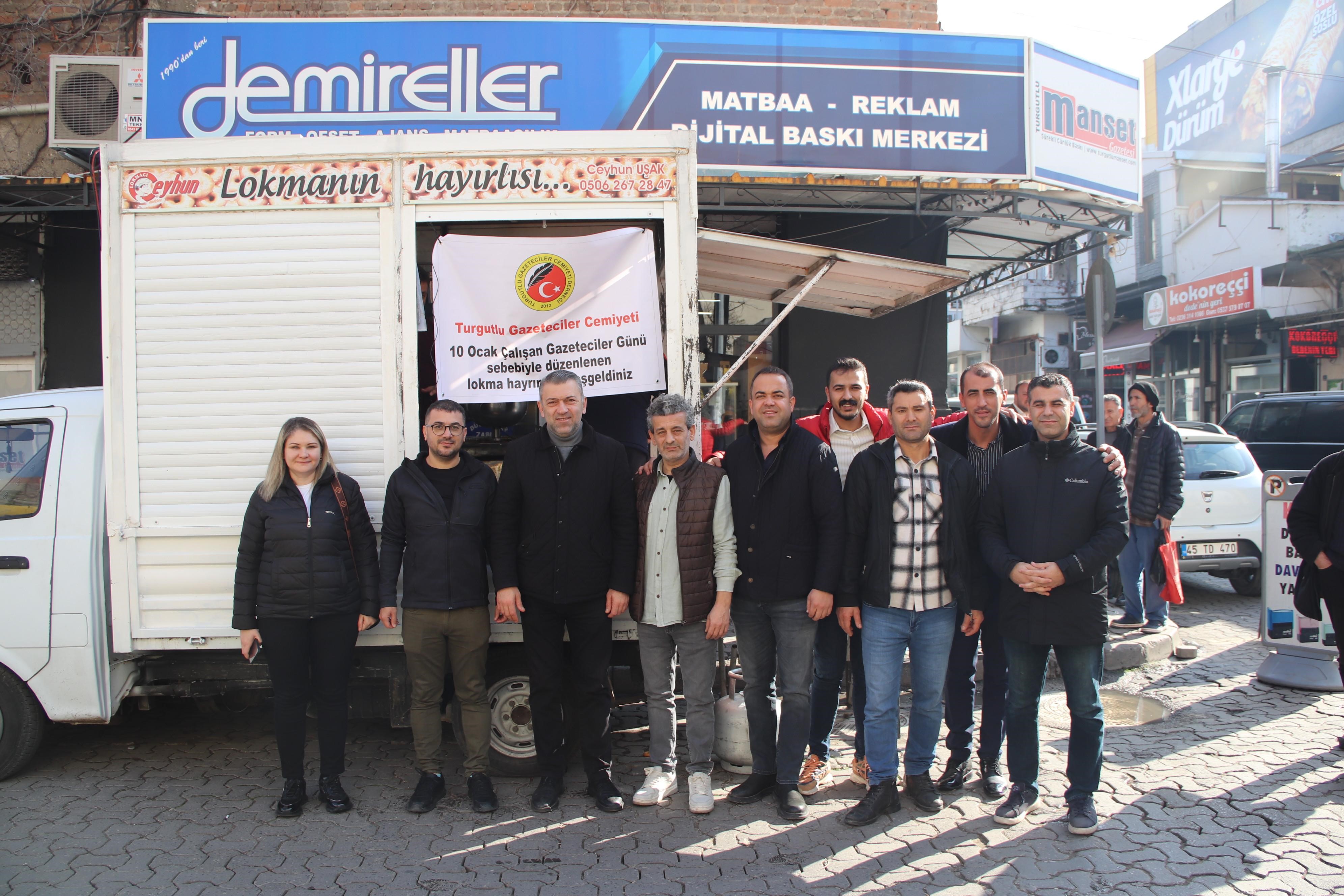 Turgutlu Gazeteciler Cemiyeti'nden Lokma Hayrı (1)