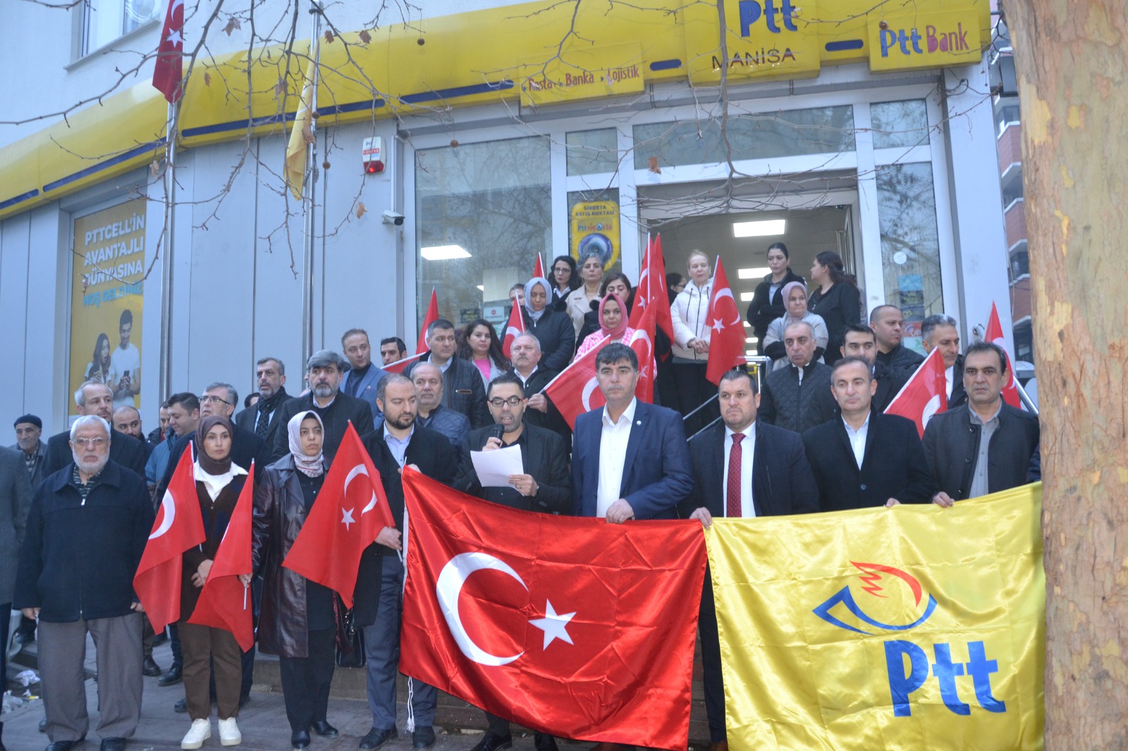 Birlik Haber Sen Manisa Şubesi’nden Ptt Çalışanlarına Yönelik Saldırıya Tepki (1)