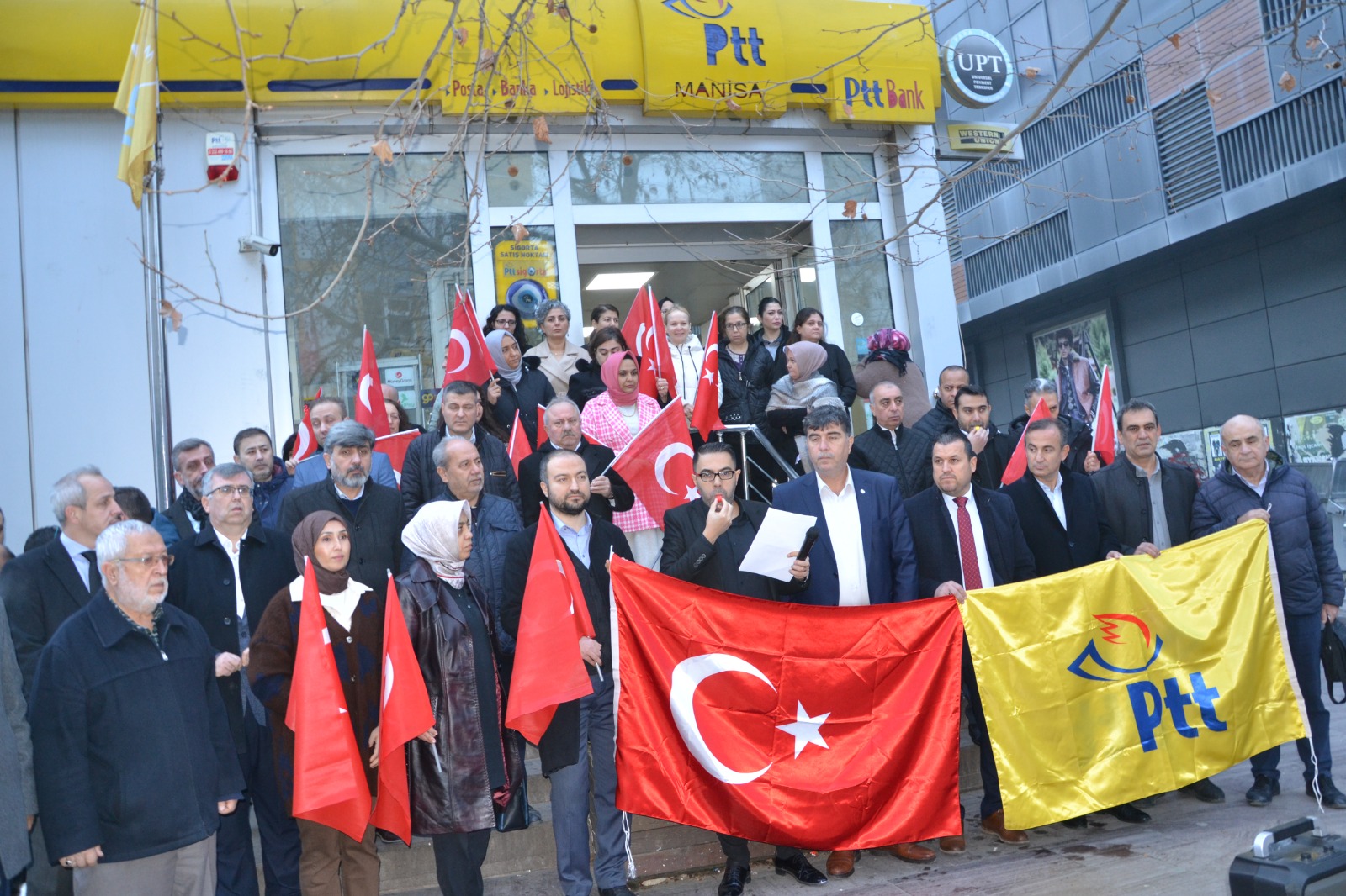 Birlik Haber Sen Manisa Şubesi’nden Ptt Çalışanlarına Yönelik Saldırıya Tepki (2)