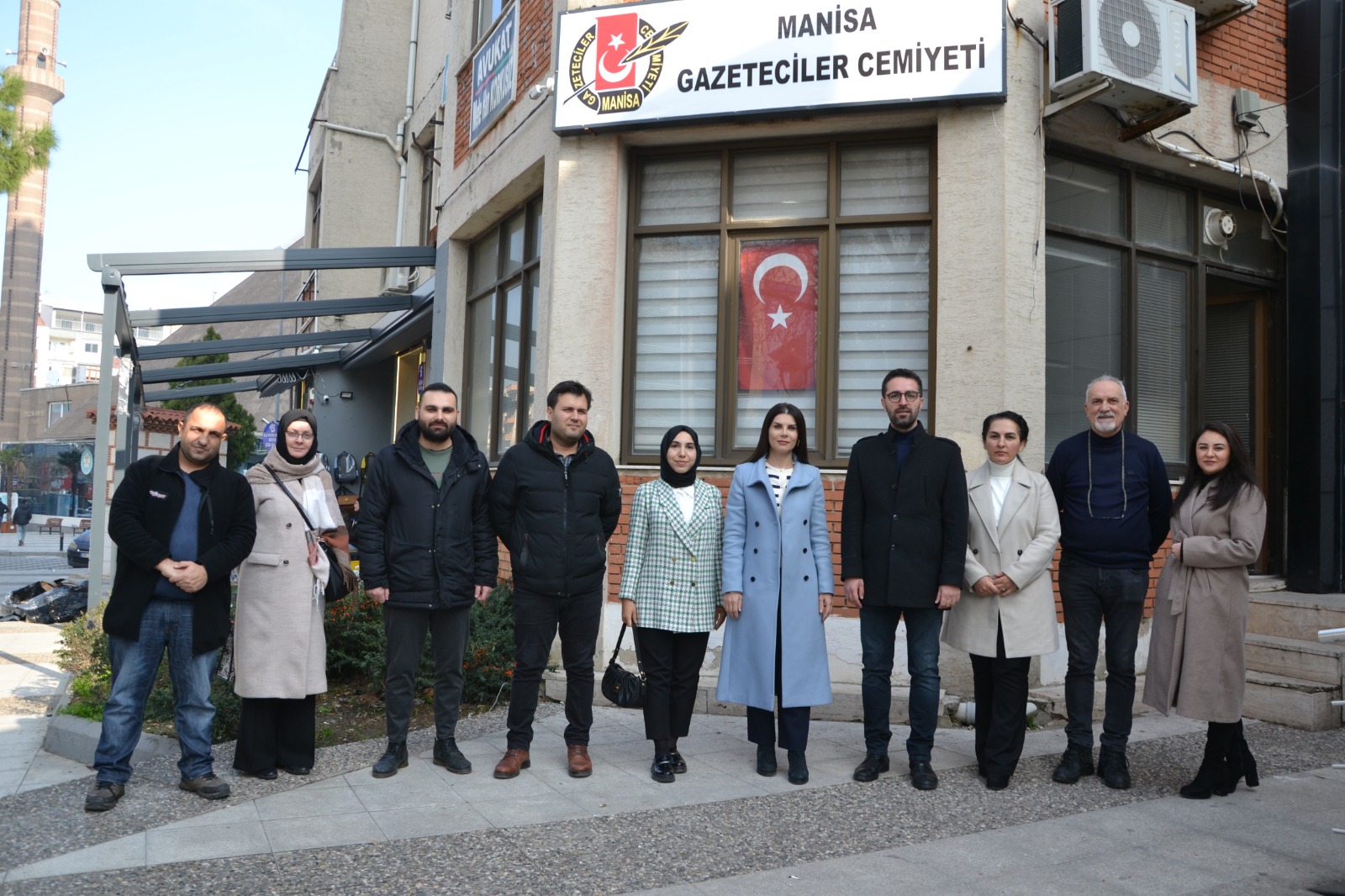 Kadem Manisa’dan Gazeteciler Cemiyeti’ne Ziyaret (5)