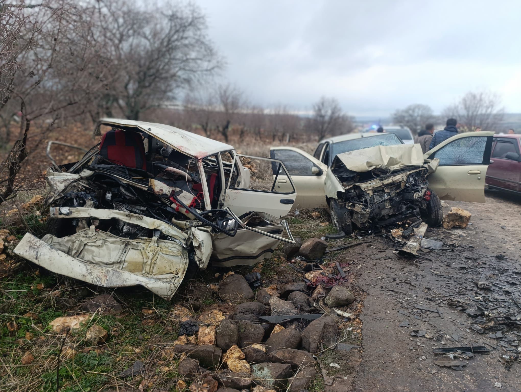 Katliam Gibi Kaza 4 Ölü, 6 Yaralı (4)