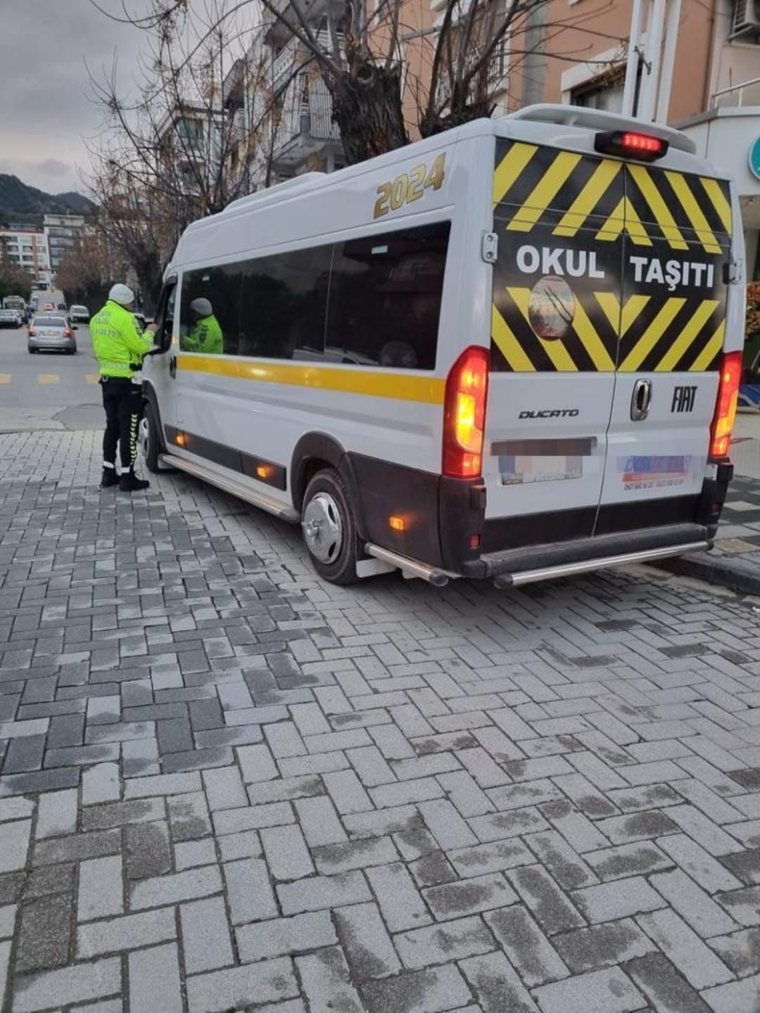Manisa’da Denetlenen 187 Okul Servisinden 6’Sına Ceza Kesildi (1)-1