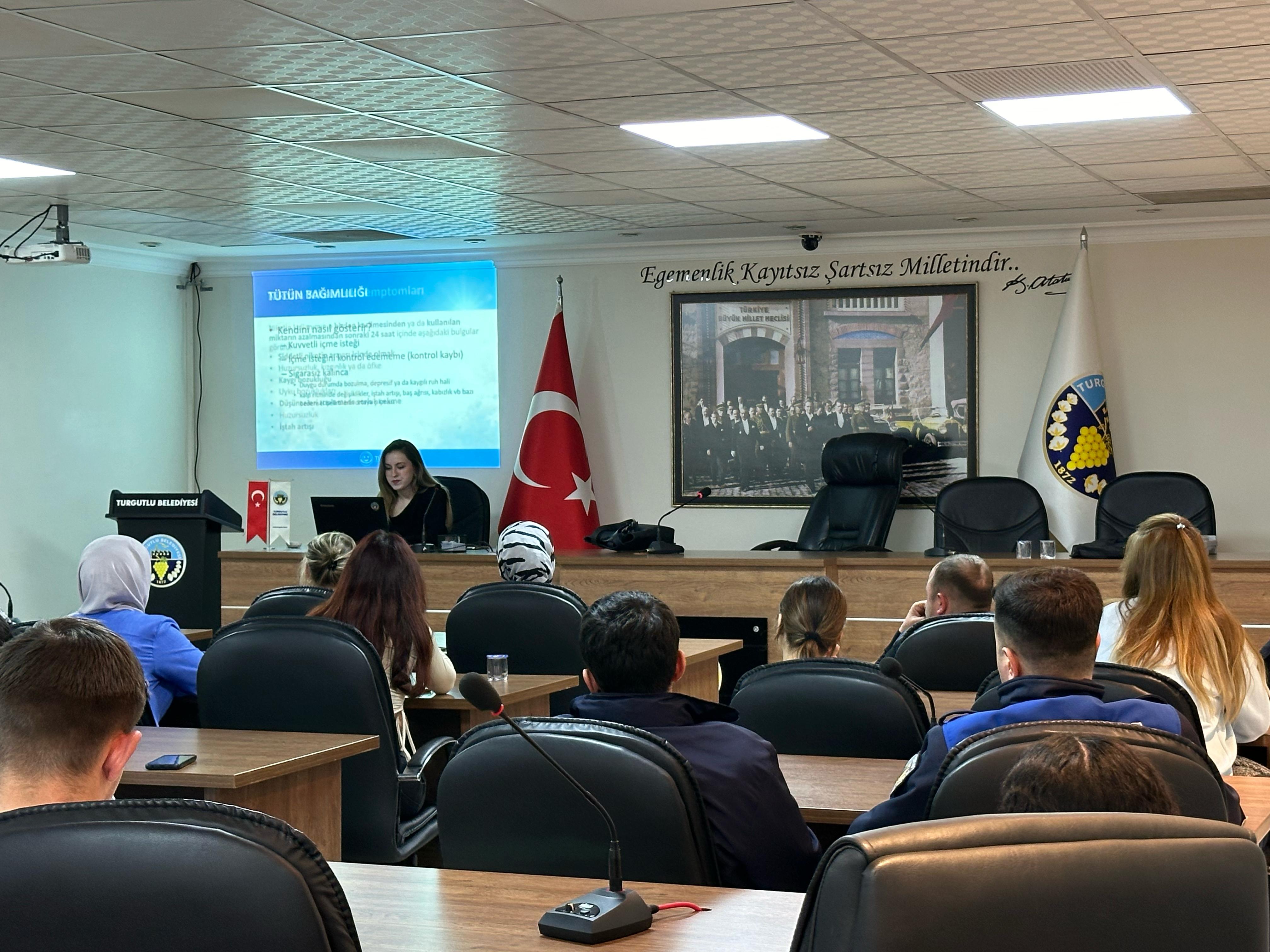 Turgutlu Belediyesi Personeline Sağlıklı Yaşam Eğitimi (3)