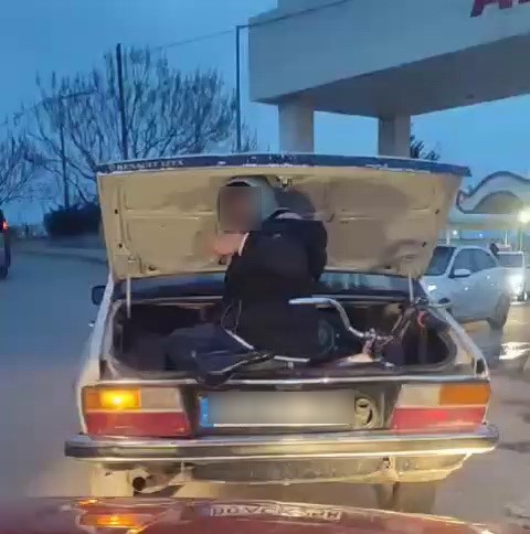 Otomobil Bagajında Yolculuk (2)