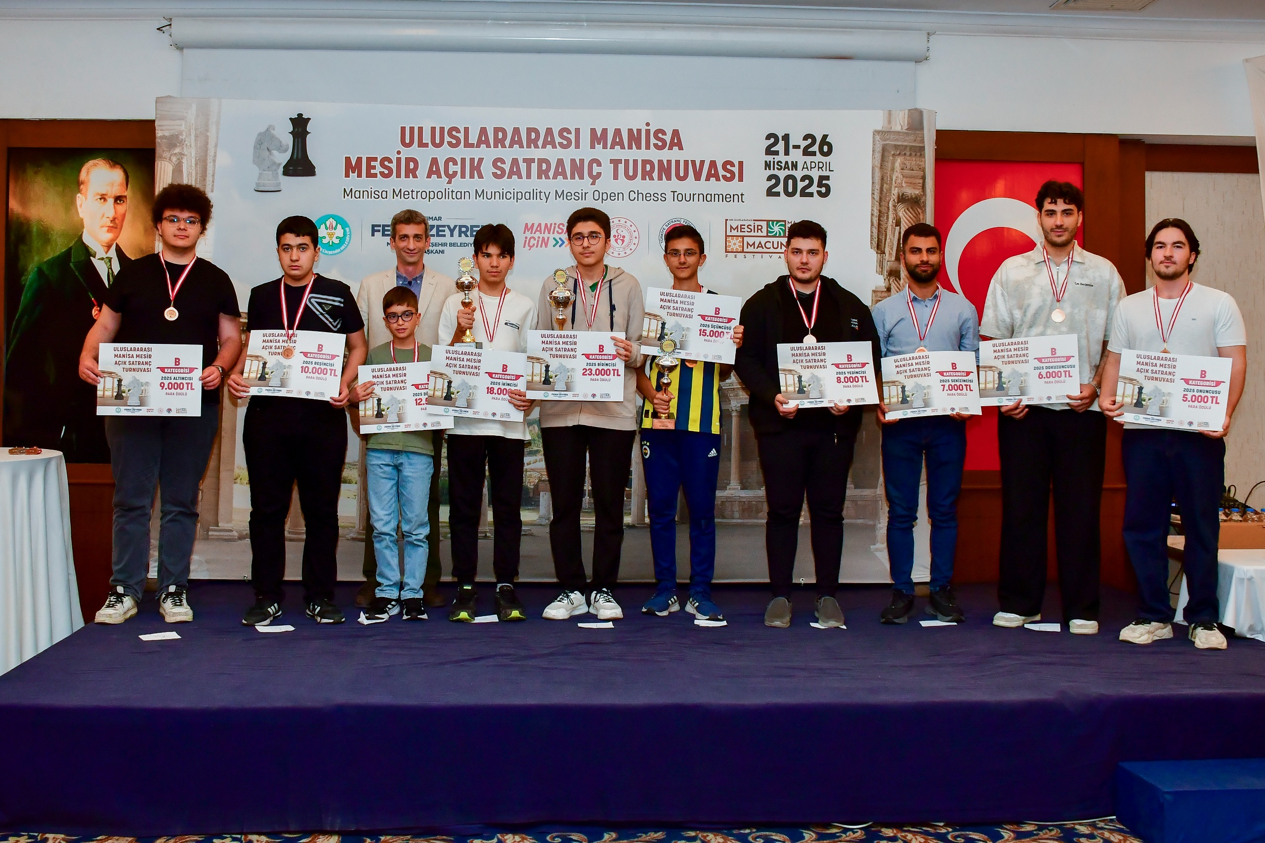 Manisa Mesir Uluslararası Açık Satranç Turnuvası’nda Şampiyon Belli Oldu (12)