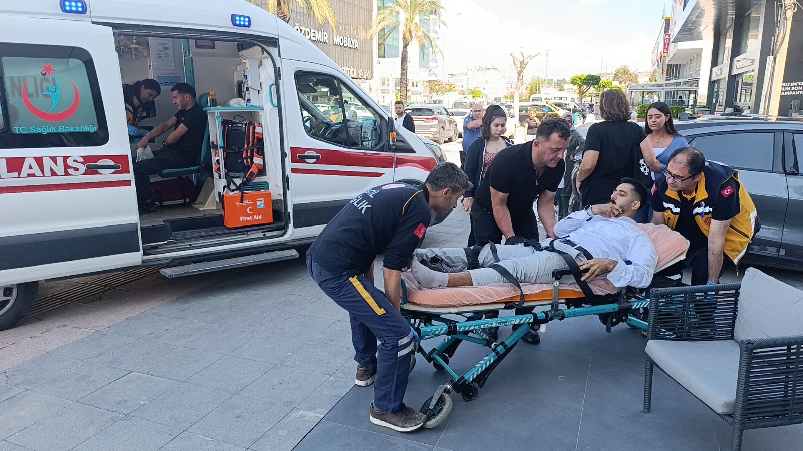 Aynı Noktada Peş Peşe Motosiklet Kazaları (1)