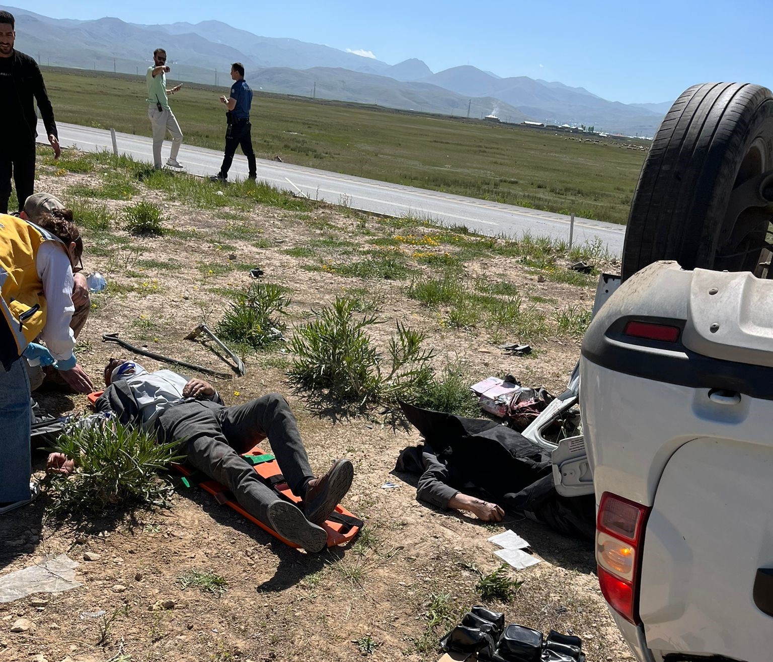 Trafik Kazası 4 Ölü, 2 Yaralı (2)