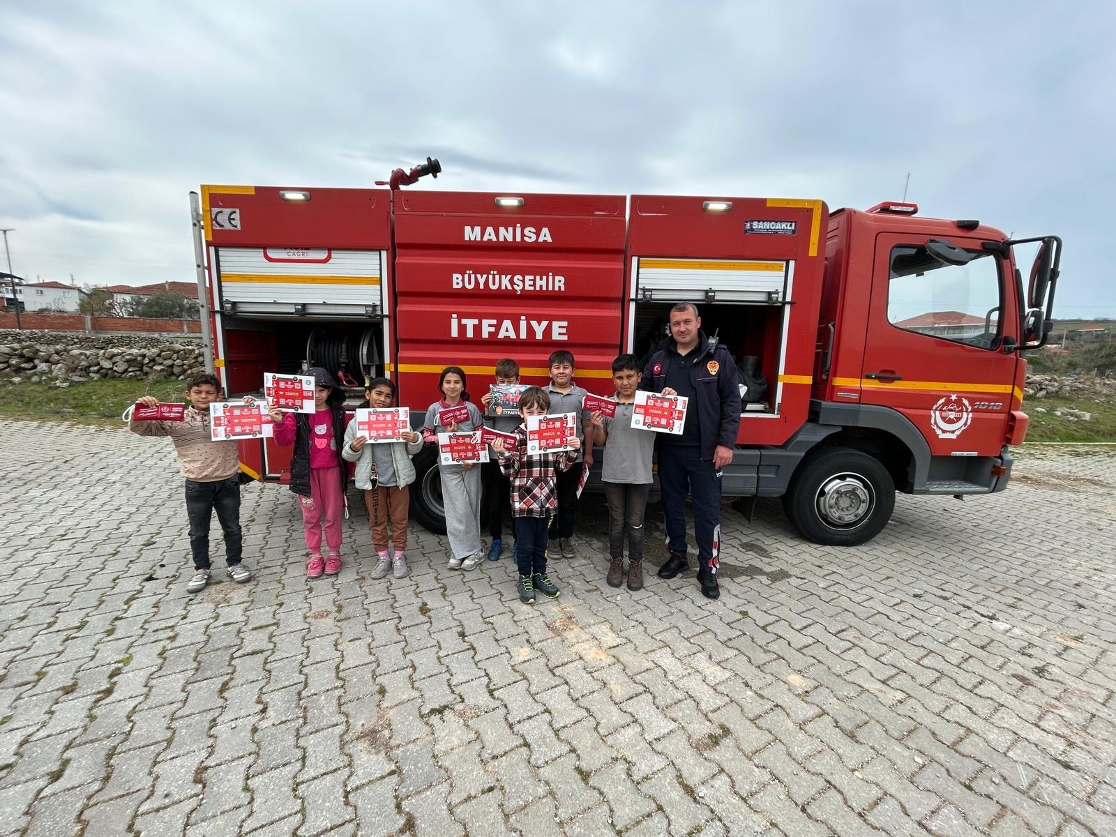 Manisa İtfaiye’sinden Öğrencilere Yangın Güvenliği Eğitimi (3)
