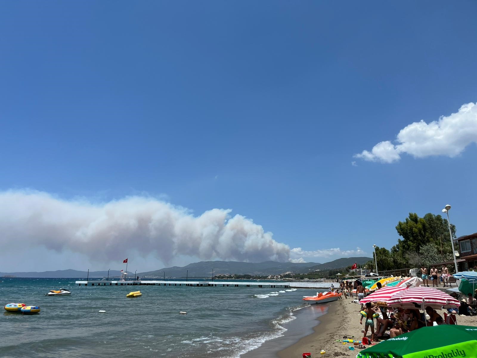 İzmir Menderes'te Orman Yangını (2)