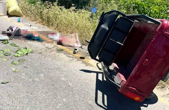 Manisa'da Bağdan Dönen Kadınlar Kaza Yaptı 1 Ölü, 1 Yaralı (3)