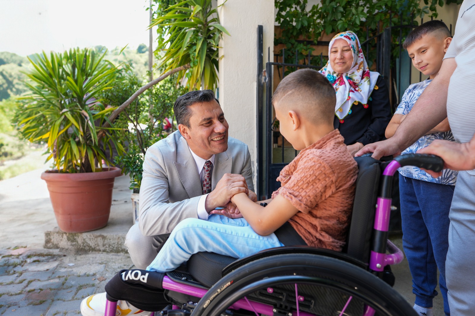 Başkan Zeyrek’ten Küçük Ali’ye Bayram Sürprizi (4)