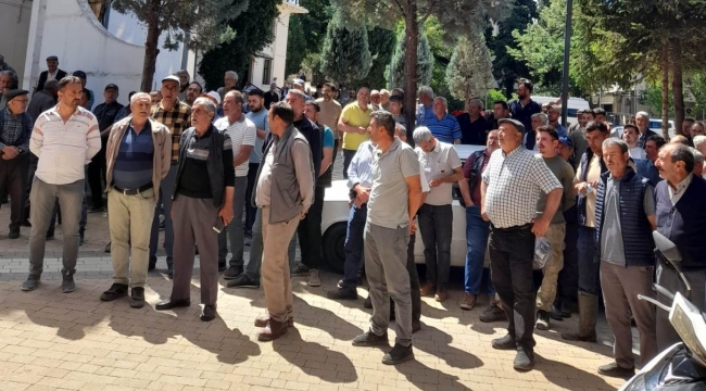 Barajdan Su Akmadı, Öfke Taştı Gördes’te Gergin Anlar (2)