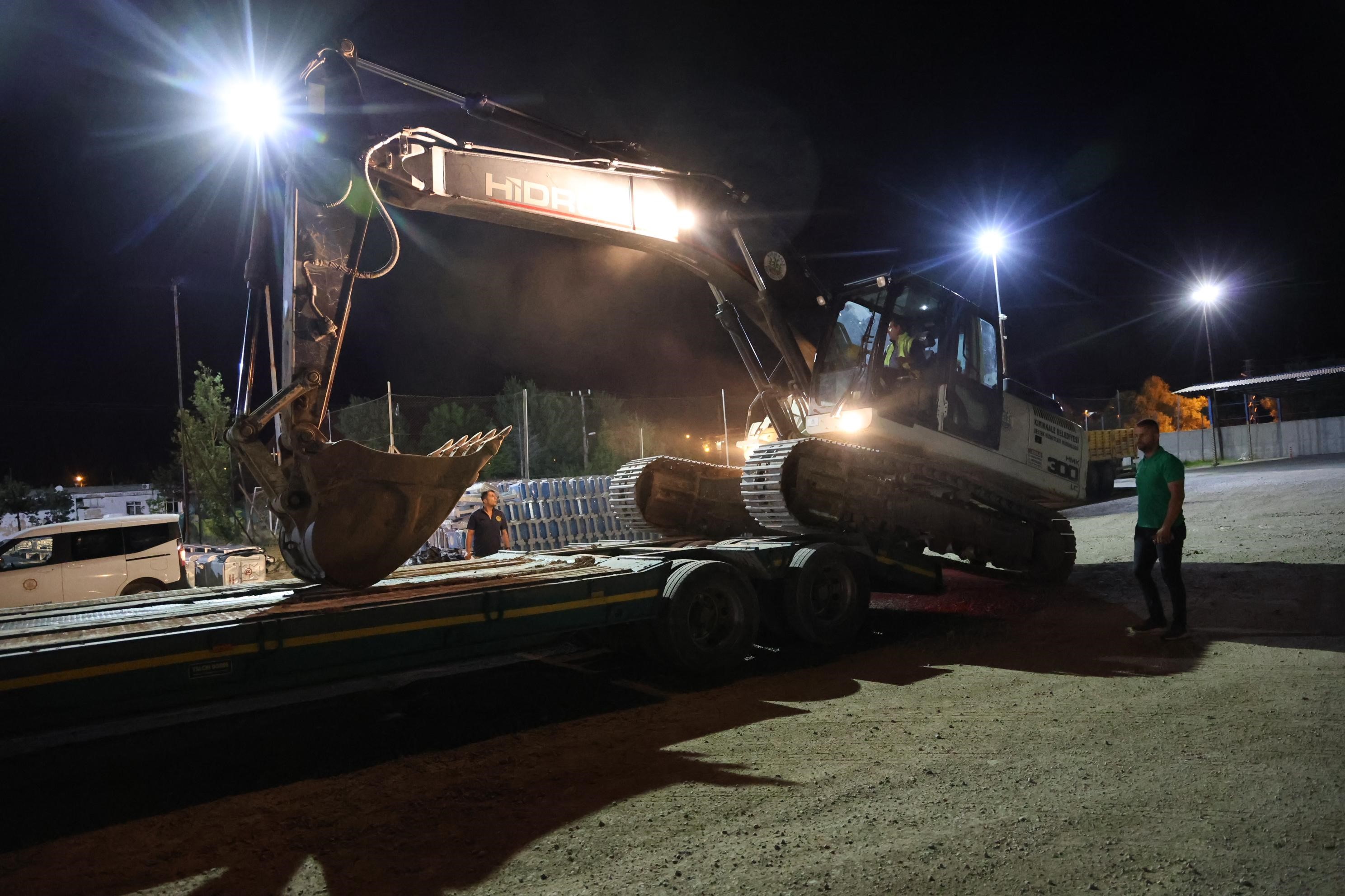 Kırıkkale Belediyesi, Manisa'daki Orman Yangınına Müdahale Için Ekip Sevk Etti-1