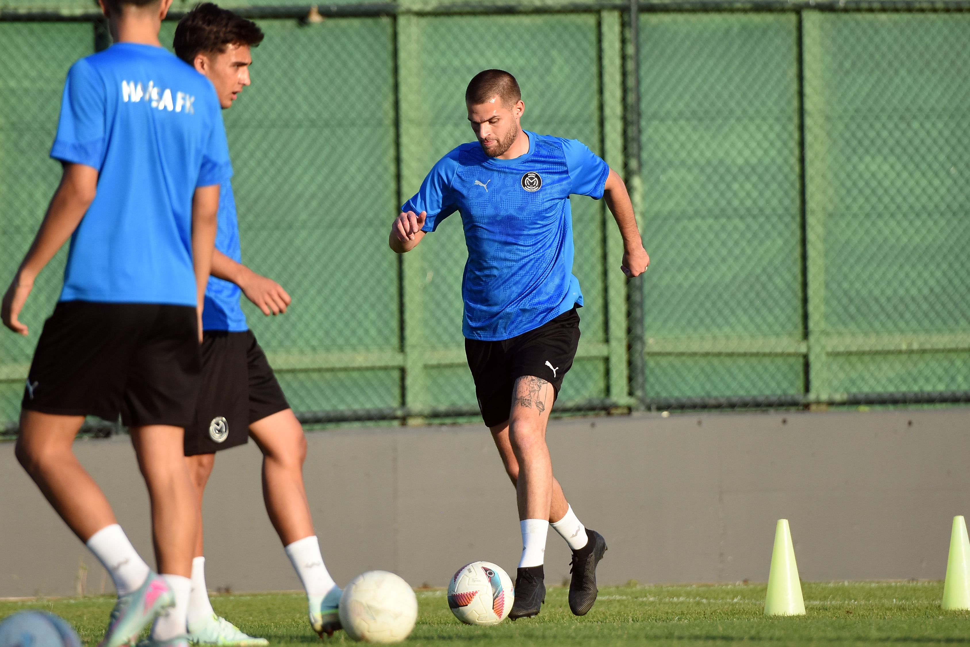 Manisa Fk Sezonu Çift Antrenmanla Açtı! Yeni Sezona Hazırlıklar Tam Gaz (1)-1