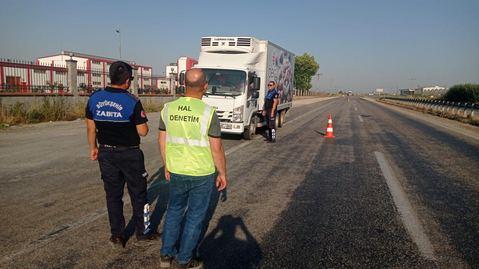 Gizli Yük Taşıyanlara Geçit Yok Manisa Büyükşehir Tetikte (6)