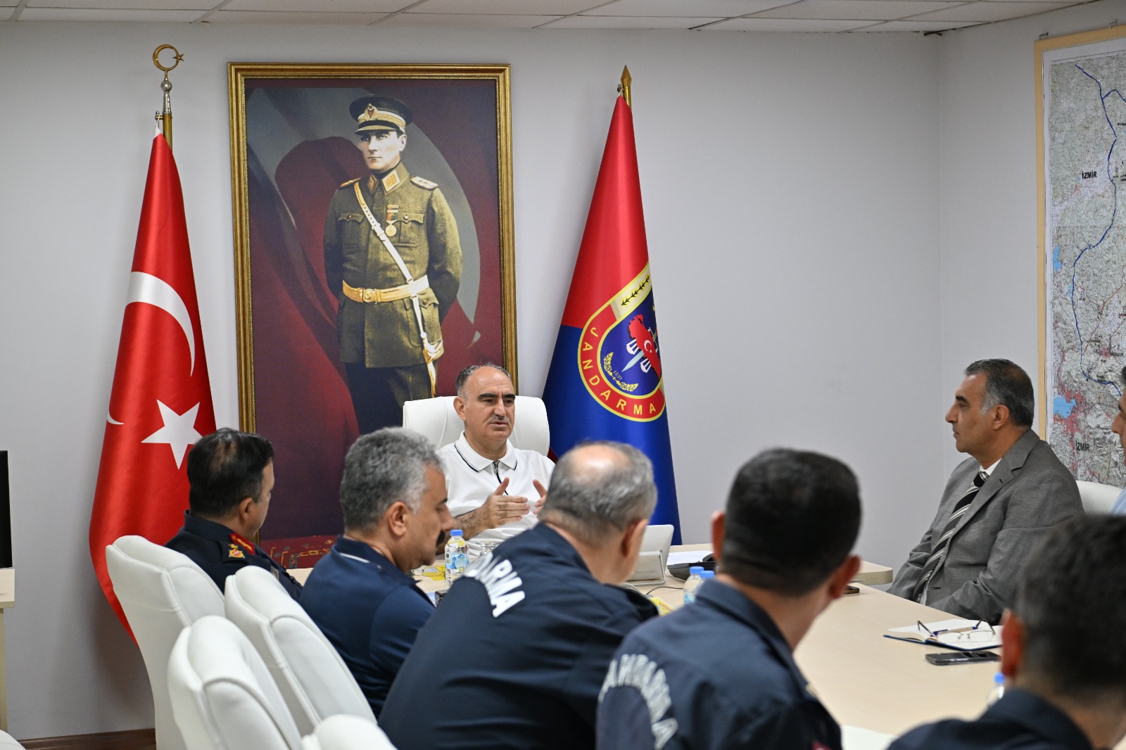Manisa’da Yangın Alarmı Önlemler Gözden Geçirildi (2)